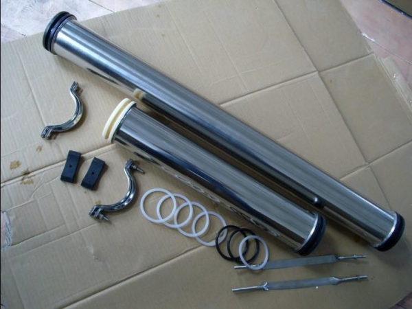 Vỏ màng Ro 4040 công nghiệp inox SS304 không mối hàn