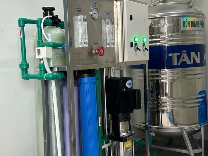 Hệ thống lọc nước tinh khiết RO 250L/h cho nhà hàng
