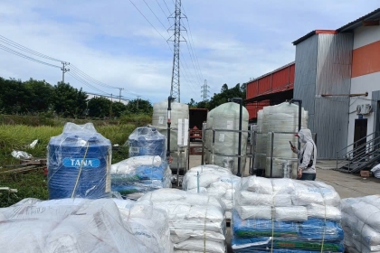 XỬ LÍ NƯỚC SINH HOẠT CHO  NHÀ MÁY SỢI DUY TRUNG